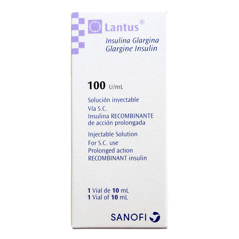 Lantus Frasco Vial 10 Ml (R)(P)104404 – Droguerías Copfami